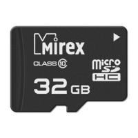 Карта памяти Mirex microSDHC 32Gb (class 10), шт (13612-MC10SD32)