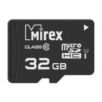 Карта памяти Mirex microSDHC 32Gb (UHS-I, U1, class 10) (13612-MCSUHS32)