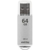 Флеш-память Smartbuy UFD 3.0/3.1 64GB V-Cut Silver (SB64GBVC-S3)