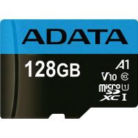 Карта памяти A-DATA MICROSDXC, 128GB, AUSDX128GUICL10A1-RA1