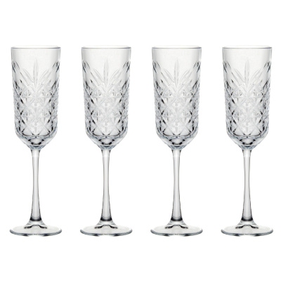 Набор бокалов для шампанского 4 шт.TIMELESS 175 мл (440356)