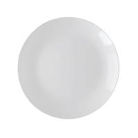 Тарелка обеденная 265мм, белая, опаловое стекло Сфера 6шт/уп