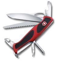 Нож перочинный VICTORINOX RangerGrip 78,130мм,12функ,красн с черн,0.9663.MC