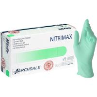 Перчатки нитрил. н/с. н/о ,зеленые 185 NitriMax (XL) 50п/уп, 4гр