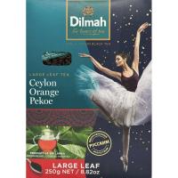 Чай Dilmah Цейлонский,черный,крупный лист, 250г