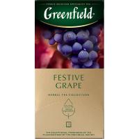 Чай Greenfield Festive Grape фруктовый фольгир.25пак/уп 0522-10