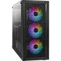 Корпус Miditower ExeGate EVO-5001A ATX, без БП, черный, стекло(EX295766RUS)