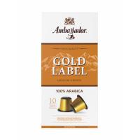 Кофе в капсулах Ambassador Gold Label, 10шт