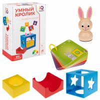 Настольная логическая игра IQ ТРЕНИНГ "Умный кролик", 1TOY, Т25564