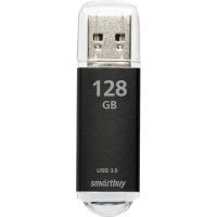 Флеш-память Smartbuy UFD 3.0/3.1 128GB V-Cut Black (SB128GBVC-K3)