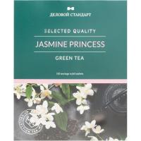 Чай Деловой Стандарт Jasmine princess зелен.с жасмин. 100 пакx1,8гр/уп