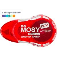 Корректирующая лента M&amp;amp;G Mosy 5мм x 21м, цвет в ассортименте, в блистере