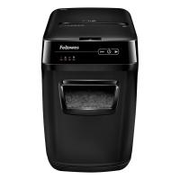 Уничтожитель (шредер) FELLOWES AUTOMAX 200C, 4 уровень секретности, фрагменты 4х38 мм, 200 листов, корзина 32 литра, FS-465, FS-46536