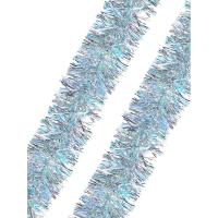 Мишура новогодняя Бирюзовое море из Полиэтилена / 200x15см арт.80462