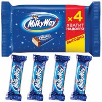 Шоколадный батончик Milky Way, 4штx26г/уп