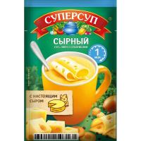 Суп Суперсуп суп-пюре Сырный с сухариками 19г 20шт/уп