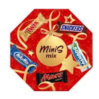 Конфеты New Year Mix шоколадные подарочный набор, новогодние сладости, 262г