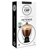 Кофе в капсулах Single cup Intense 10x9г