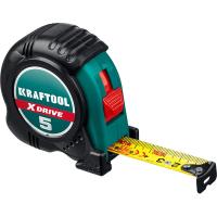 Рулетка KRAFTOOL  X-Drive, 5 м х 19 мм (34122-05-19)