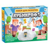 Игра развивающая раскопки Кубикрафт 9 эл