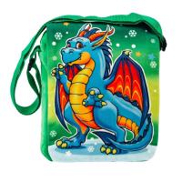 Новогодний сладкий подарок сумка-планшет Зеленый Дракон, 1000г, КА-07