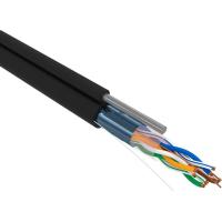 Кабель PROconnect (01-0155)F/UTP,CAT 5e,PE,4PR,24AWG,OUT,SOLID,с тросом,305