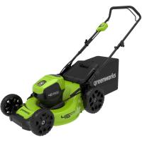 Газонокосилка аккумуляторная Greenworks 40V, 46 см, б/щ 2514407UB