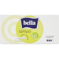 Тампоны Tampo Bella без аппликатора premium comfort Super16 шт/уп