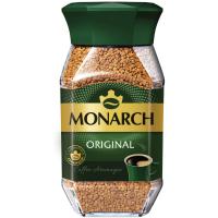 Кофе растворимый сублимированный Monarch Original, 95гр ст/б