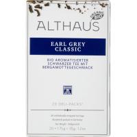 Чай черный в пакетиках Althaus Bio Earl Grey Classic 20пакx1,75гр