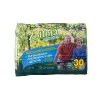 Подгузники для врослых, Extra Large(XL), Zollina Standart 30шт/уп