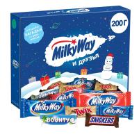 Конфеты Milky Way и Друзья Чемоданчик подарочный с игрой внутри 200г