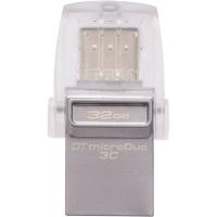 Флеш-память Kingston microDuo 3C, 64Gb, USB 3.1 G1, Type-C, DTDUO3CG3/64GB