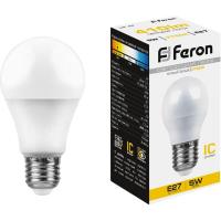 Лампа светодиодная Feron LB-38 Шарик E27 5W 175-265V 2700K(25404)