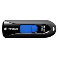 Флеш-память Transcend JetFlash 790, 16Gb, USB 3.1 G1, ч/син, TS16GJF790K