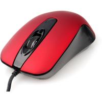 Мышь компьютерная Gembird MOP-400-R, USB, красн, 3кн, 1000DPI, каб 1.45м