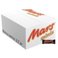 Шоколад  Mars Minis, короб, 2,7кг