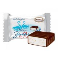 Конфеты шоколадные суфле Птица Зимолюбка Акконд, 500г
