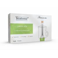 Чай зеленый TEATONE в металл.стике, 100 шт/уп. 1241