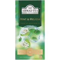 Чай Ahmad Tea зеленый Мята-Мелиса 25пакx1,5г/уп 2258