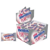 Жевательная резинка Mentos Mentos Pure White Клубника, 100 шт/уп
