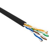 Кабель PROconnect (01-0045-3) U/UTP,CCA,CAT5e,PE,4PR,24AWG,SOLID,черный,305