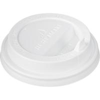 Крышка для стакана пластиковая с клапаном D=80мм, бел.,100шт./уп. HSL80
