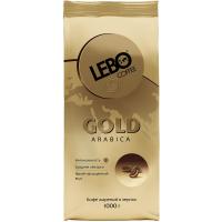 Кофе Lebo Gold  в зернах,арабика,средней обжарки, 1кг