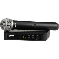 Радиосистема Shure BLX24E/PG58, одноканальная с ручным передатчиком