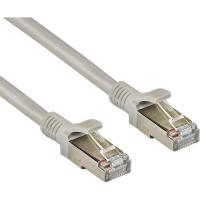 Патч-корд ExeGate FTP-RJ45-RJ45-C5e-3M-GY(), FTP/cat.5e/3м/серый