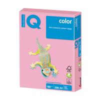Бумага цветная IQ color БОЛЬШОЙ ФОРМАТ (297х420 мм), А3, 160 г/м2, 250 л., пастель, розовая, PI25
