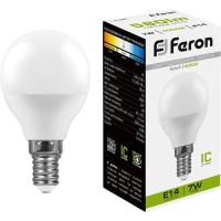 Лампа светодиодная Feron LB-95 Шарик E14 7W 175-265V 4000K(25479)