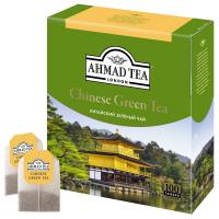 Чай Ahmad Tea Китайский зеленый, 100пак/уп., 1666-08