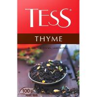 Чай Tess Thyme листовой черный с добавками,100г 1130-15